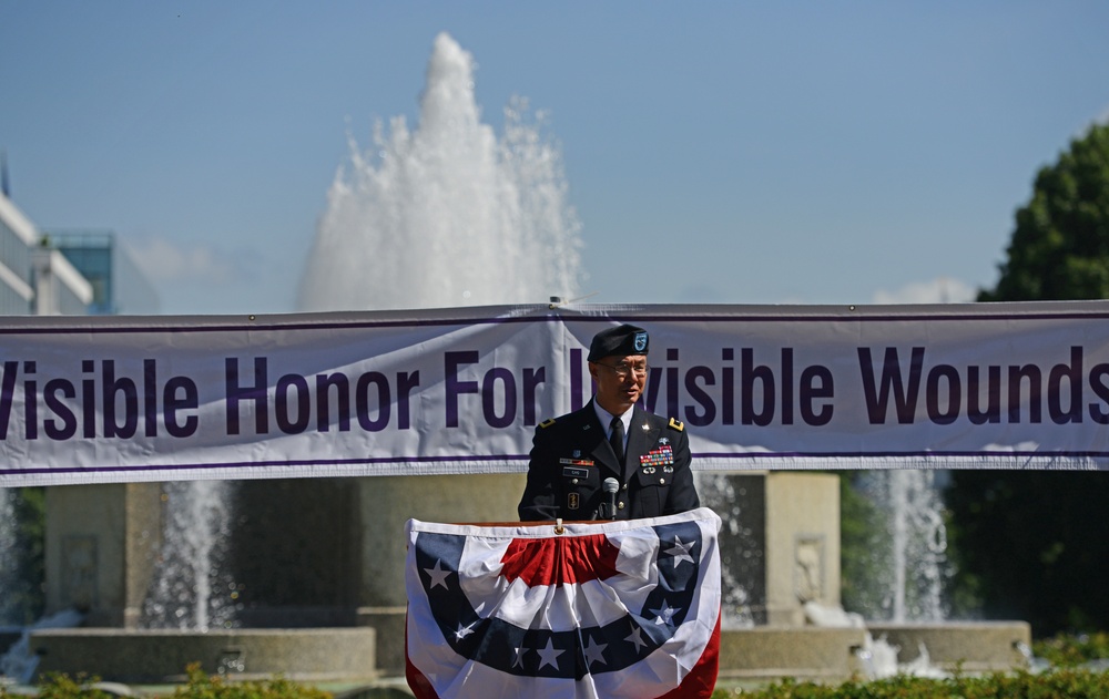 Army General Addresses PTSD and TBI Awareness on Capitol Hill
