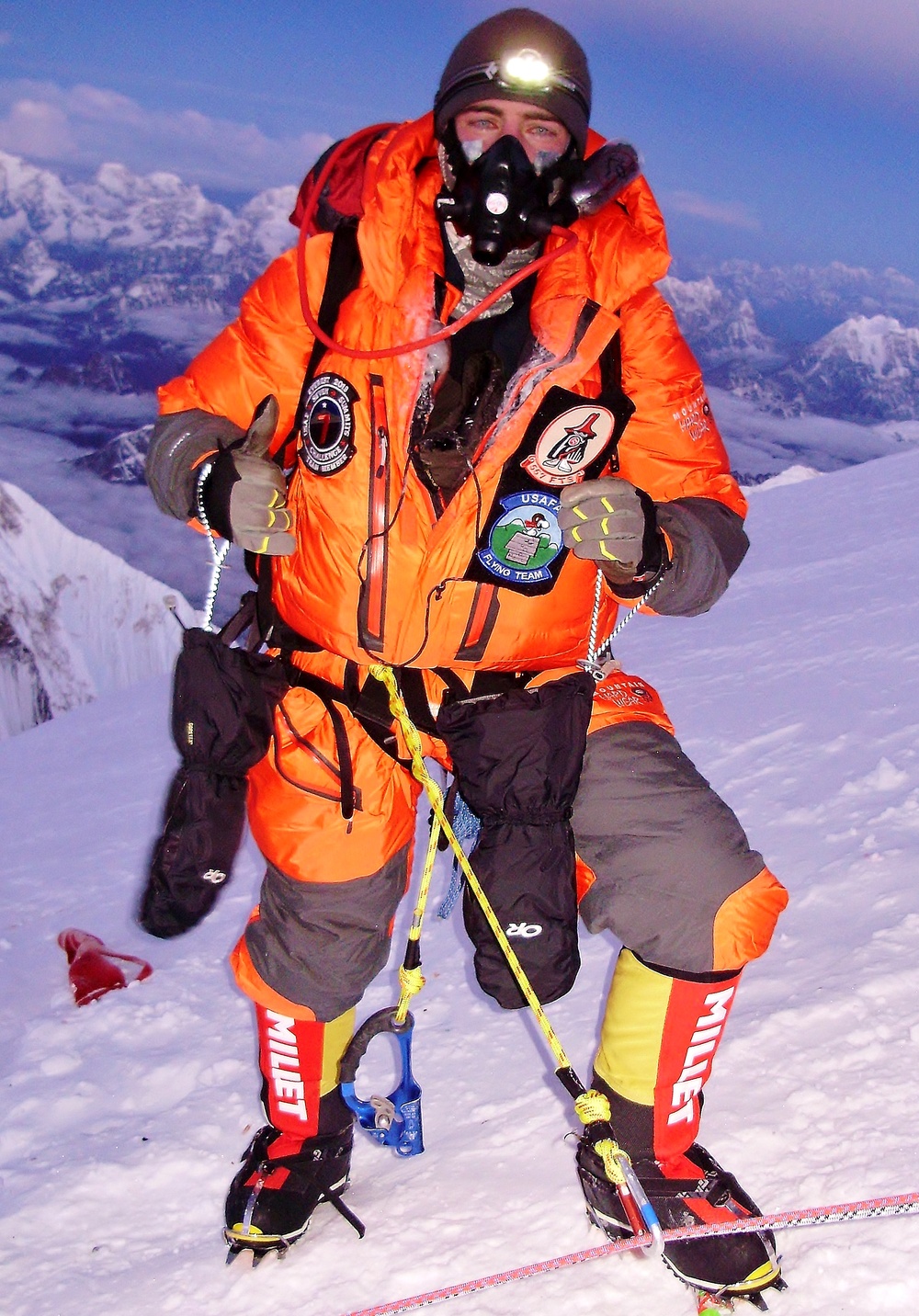 Air Force Pilot Reaches Summit of Mount Everest