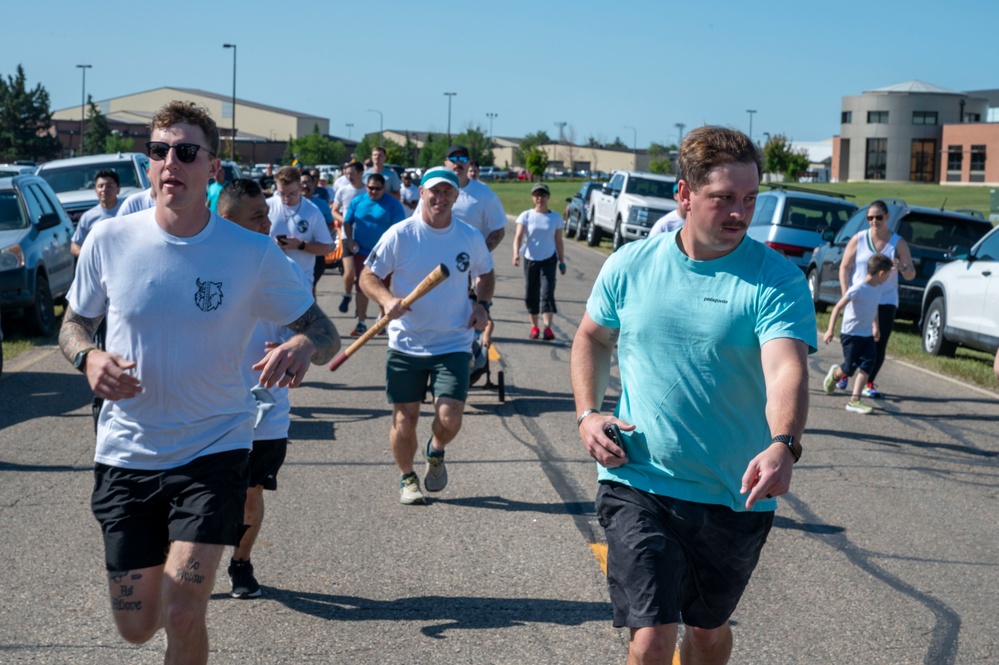 891st MSFS particpates in Mental Health Run