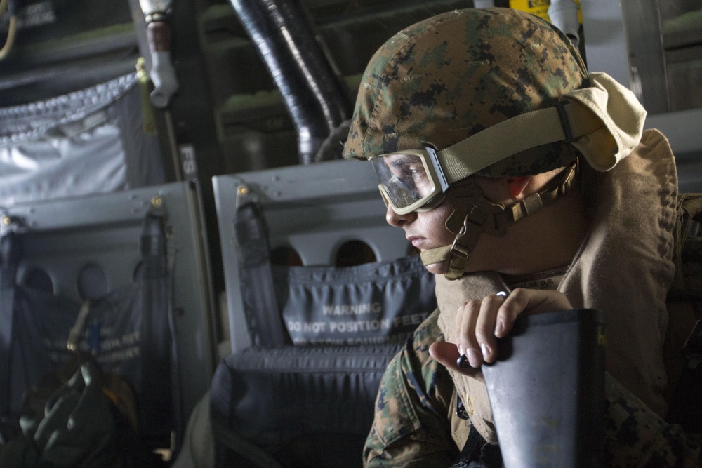 Marine Corps Cyber Operator Crosses Decks During 26th MEU Training Exercise