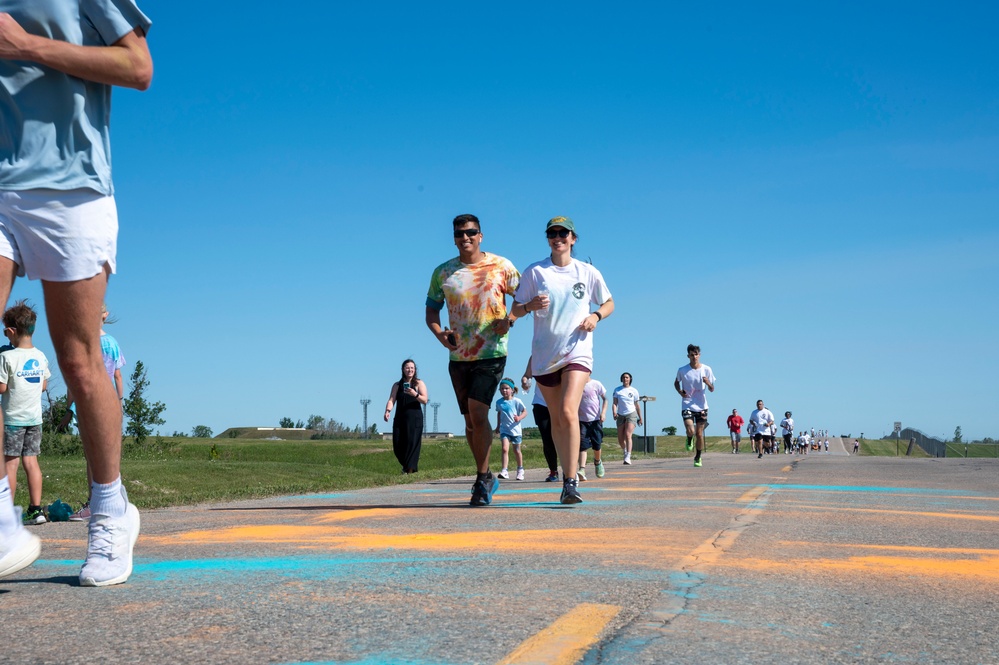 891st MSFS participates in Mental Health Run