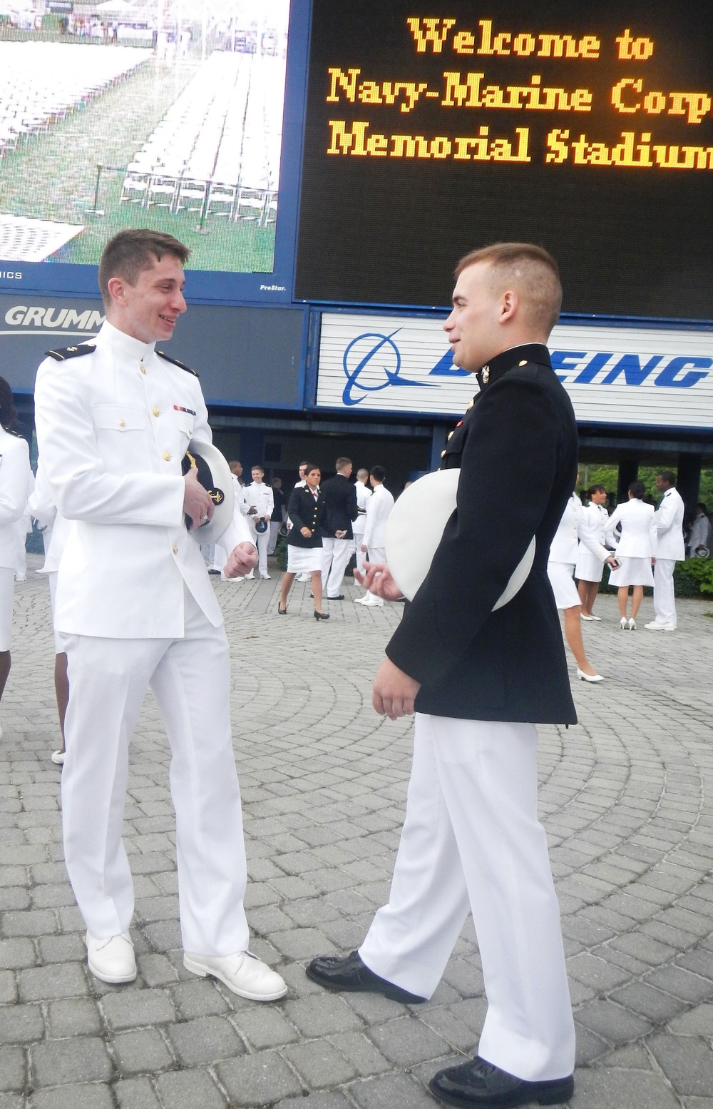 Naval Academy Graduates Join the Force