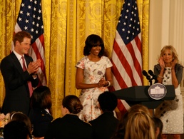 First Lady, Dr. Biden, and Prince Harry Honor Military Families at White House Tea