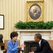 Obama Meets with South Korean President Park in Oval Office