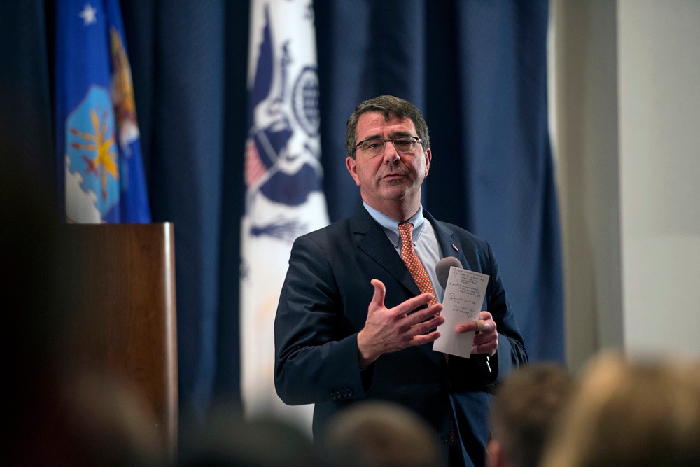 Deputy Defense Secretary Visits Scott Air Force Base