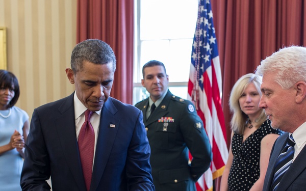 President Awards Army Chaplain Posthumous Medal of Honor