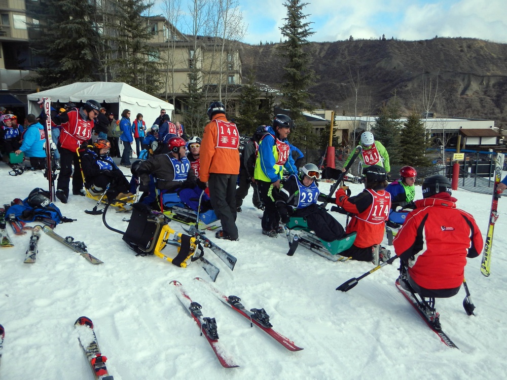 Disabled Veterans Conquer Snowmass Mountain at Winter Sports Clinic