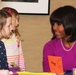 First Lady Visits Military Families at Fisher House
