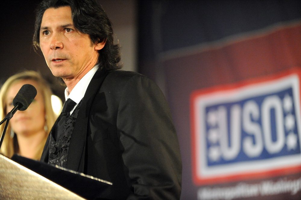 Lou Diamond Phillips Addresses USO Supporters at Annual Awards Dinner