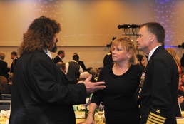 Mick Foley Attends USO Awards Dinner with Military Leaders and WWE Colleagues