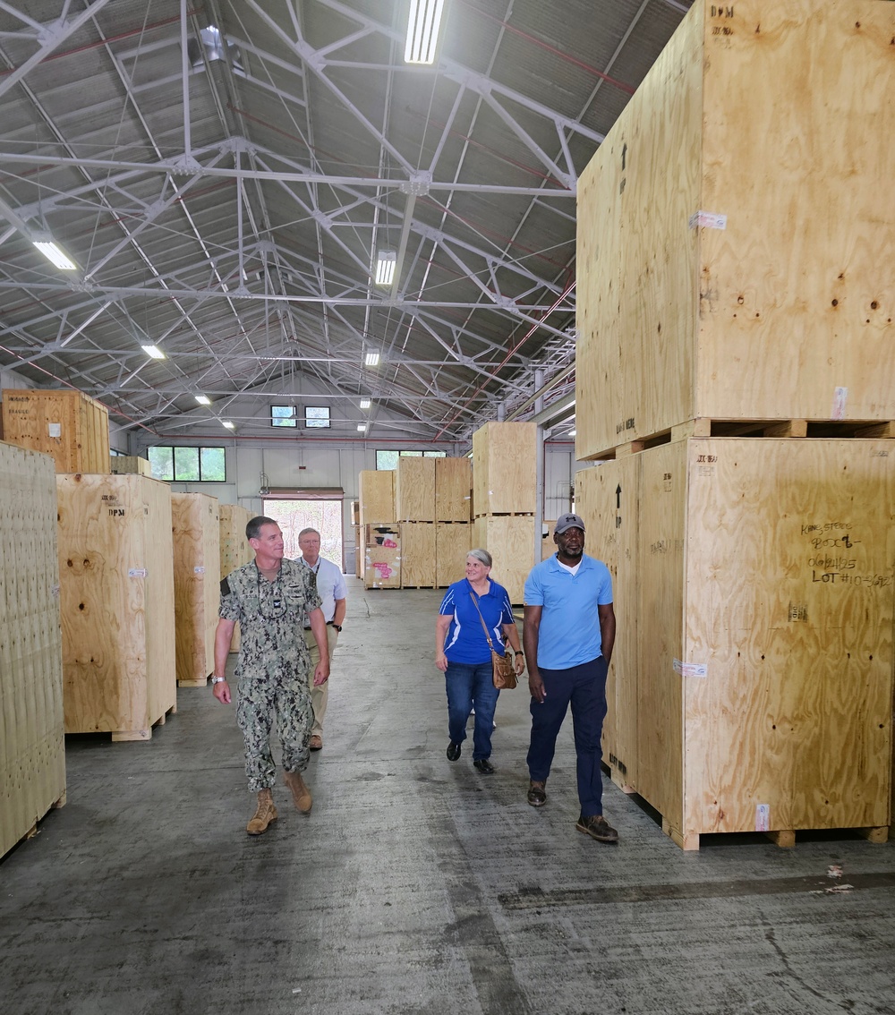 NAVSUP FLC Jacksonville leaders visit NS Guantanamo Bay facilities