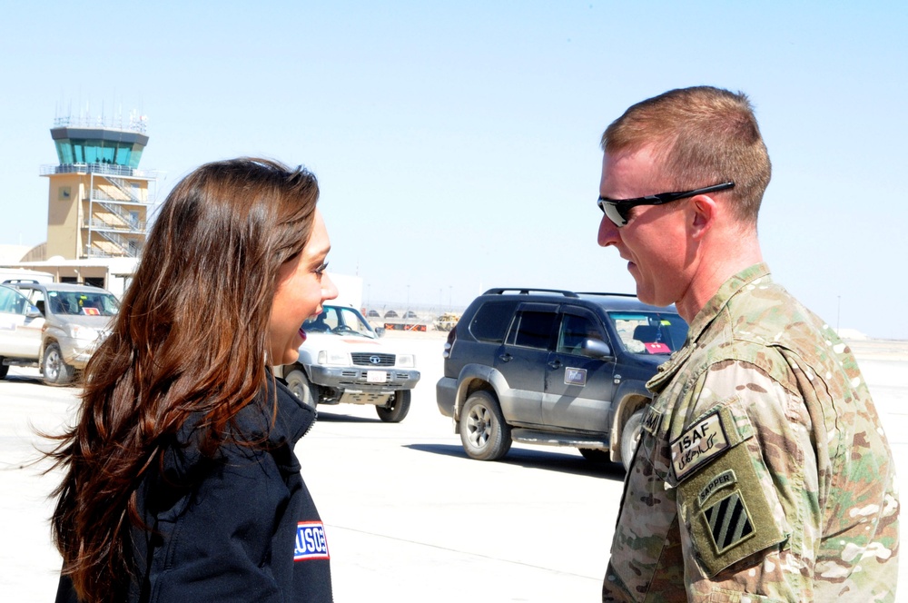 American Idol Star Reunites with Brother in Afghanistan