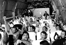 Freed POWs Celebrate Homecoming from Vietnam