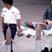 Captured Airman Salutes Colors During Operation Homecoming