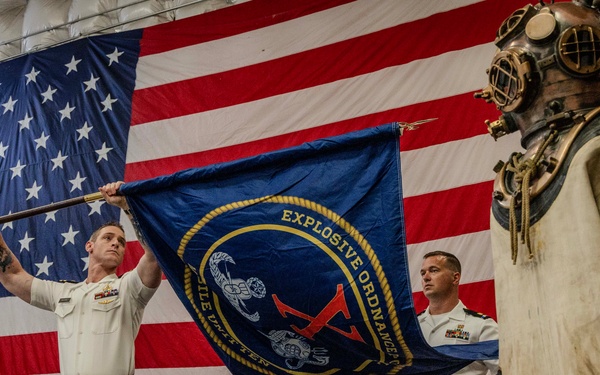 Mobile Diving and Salvage Unit 2 Disestablished; Explosive Ordnance Disposal Mobile Unit 10 Established