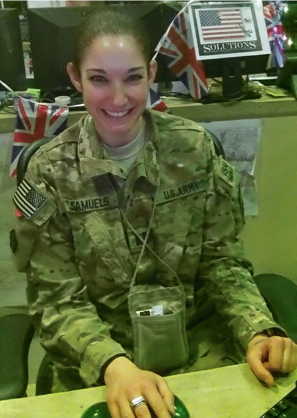 Army Officer Learns French, Shares German Skills to Cope with Deployment Monotony