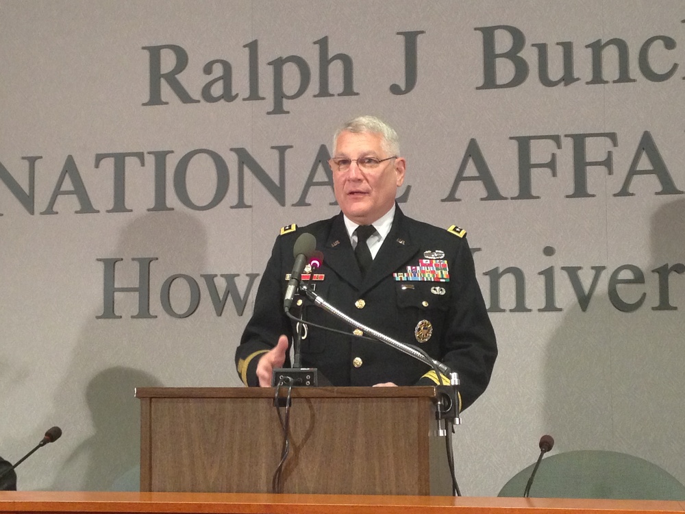 U.S. Africa Command Chief Speaks at Howard University's Africa Studies Program