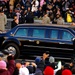 Obama Waves to Supporters During Inaugural Parade