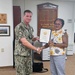 Anna Stamps receives 30 year length of service award