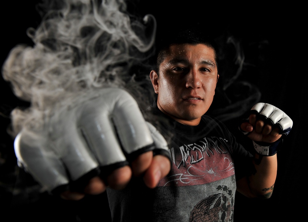 Airman Trains Colleagues, Competes in MMA