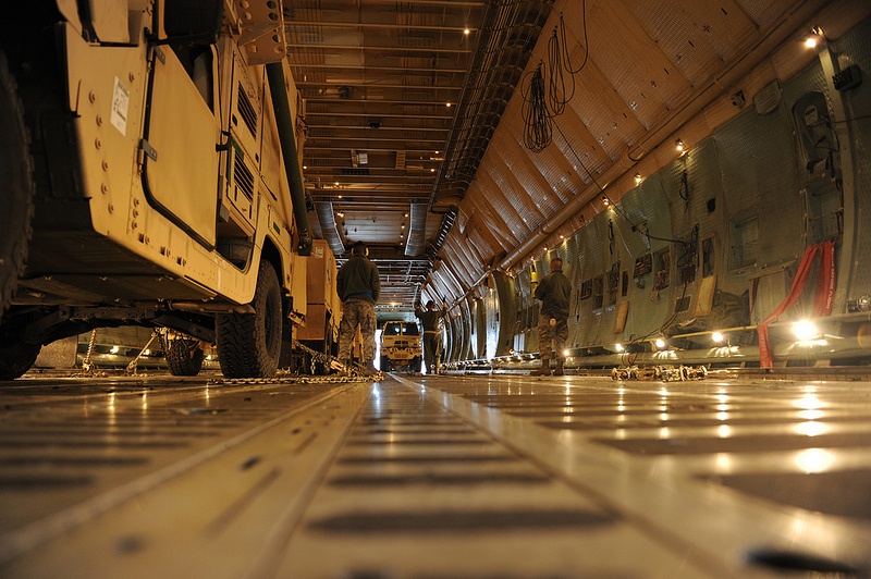 U.S. Army Tactical Vehicle Departs for NATO Missile Defense Mission in Turkey
