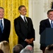 Panetta Interjects Lighthearted Moment at Hagel Nomination Announcement
