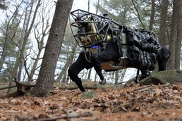 DARPA's Legged Robot to Lighten Troops' Loads in the Field