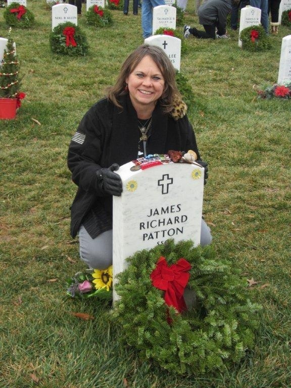 Grieving Mother Honors Fallen Son at Arlington National Cemetery