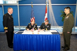 U.S. and Canadian Military Leaders Sign Arctic Cooperation Agreement