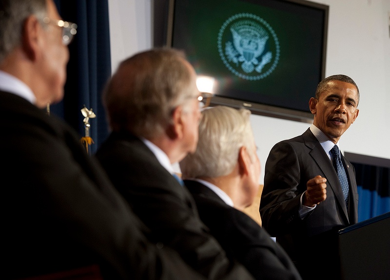 Obama Honors Lugar and Nunn for Denuclearization Efforts