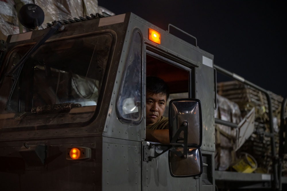 Port dawgs execute rapid resource deployment