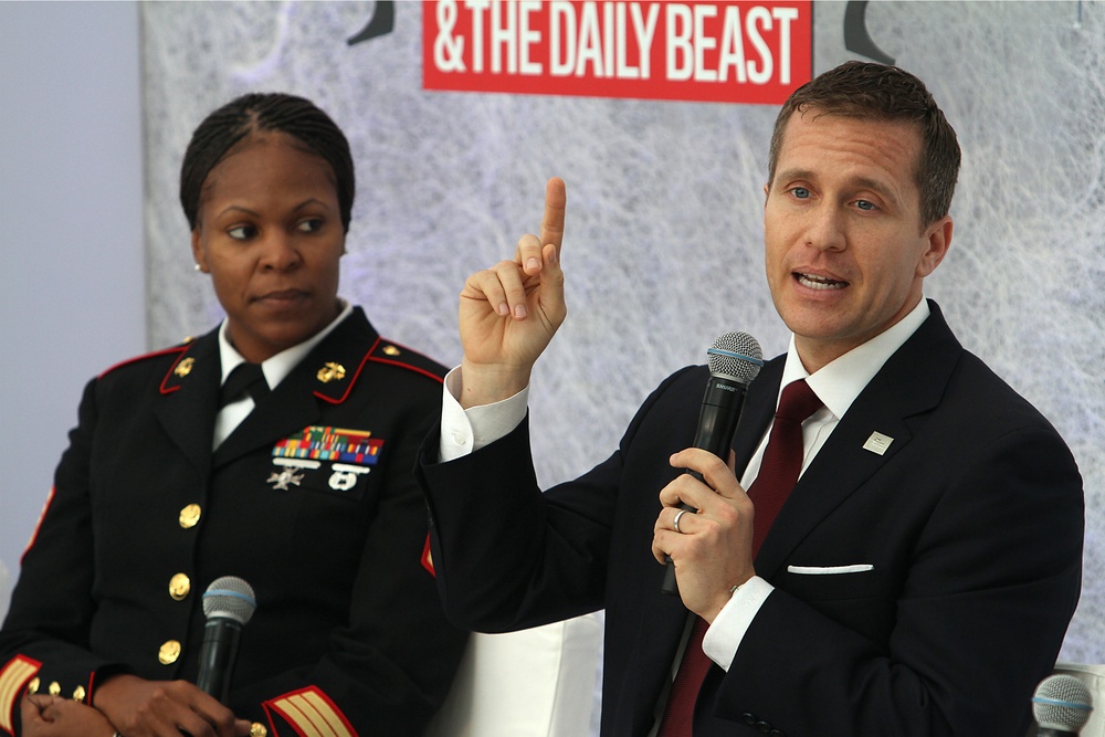 Greitens Discusses Military Motivation After Oxford