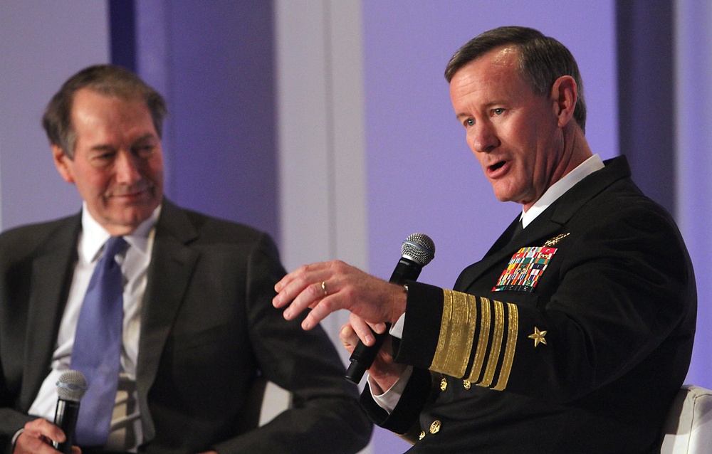 Navy Admiral Discusses Bin Laden Raid with CBS Anchor