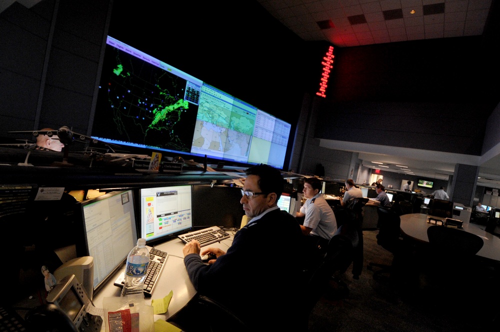 Air Force Tanker Airlift Control Center Coordinates Global Mobility Missions