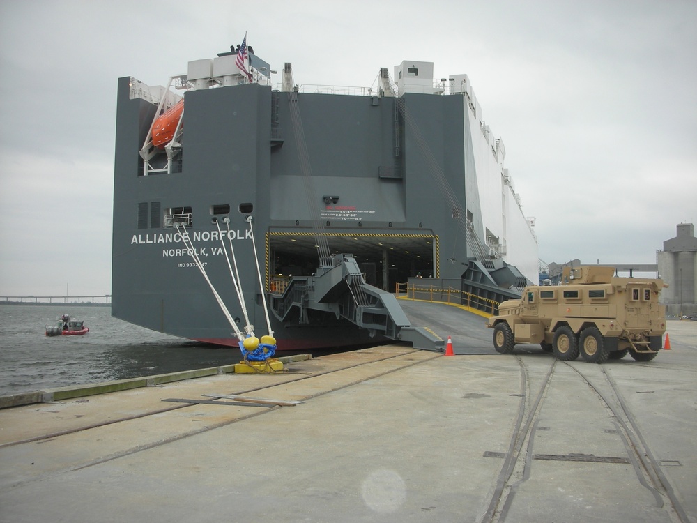 U.S. Military Relies on Commercial Partners to Rapidly Deploy Vehicles Overseas
