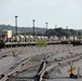 Military Vehicles Loaded Onto Trains for Transport Across U.S.