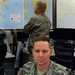 U.S. Military Officers Coordinate Operations at Transportation Command Fusion Center