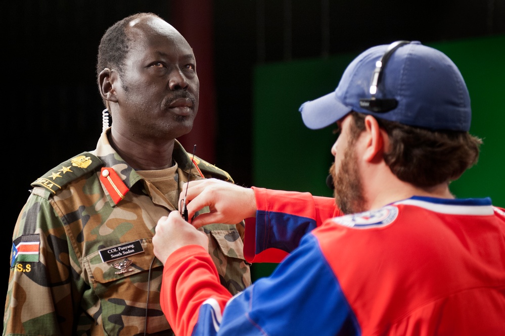 South Sudanese Army Officer Receives Media Training at U.S. Defense School