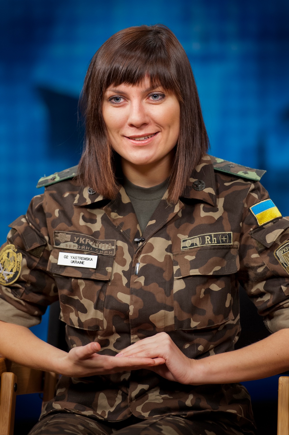 Ukrainian Army Officer Participates in Media Training at U.S. Defense School