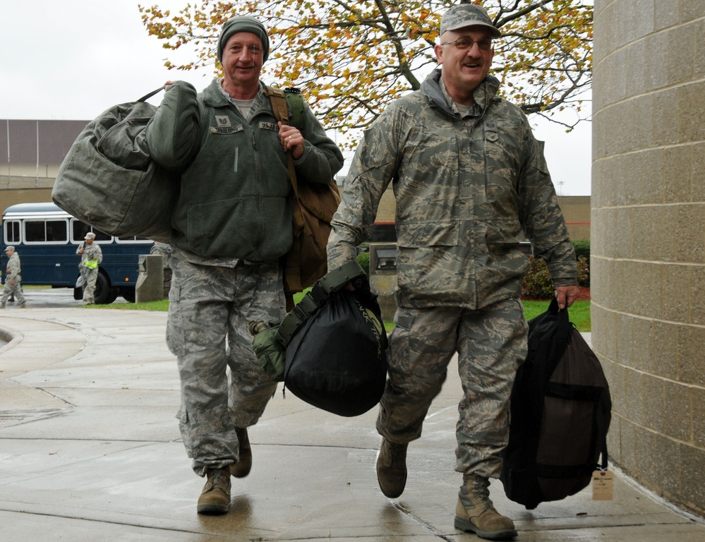 New York Air National Guard Airmen Respond to Hurricane Sandy