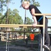Arts Therapist Completes Obstacle Course at Parris Island Boot Camp