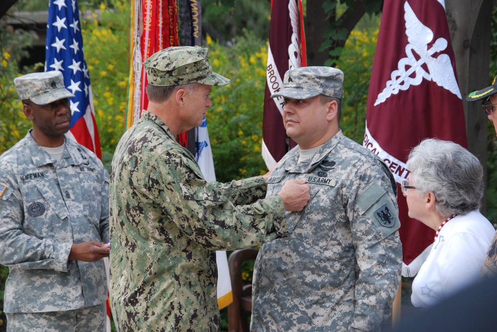 Army Sgt. Awarded Purple Heart at Fort Sam Houston Ceremony