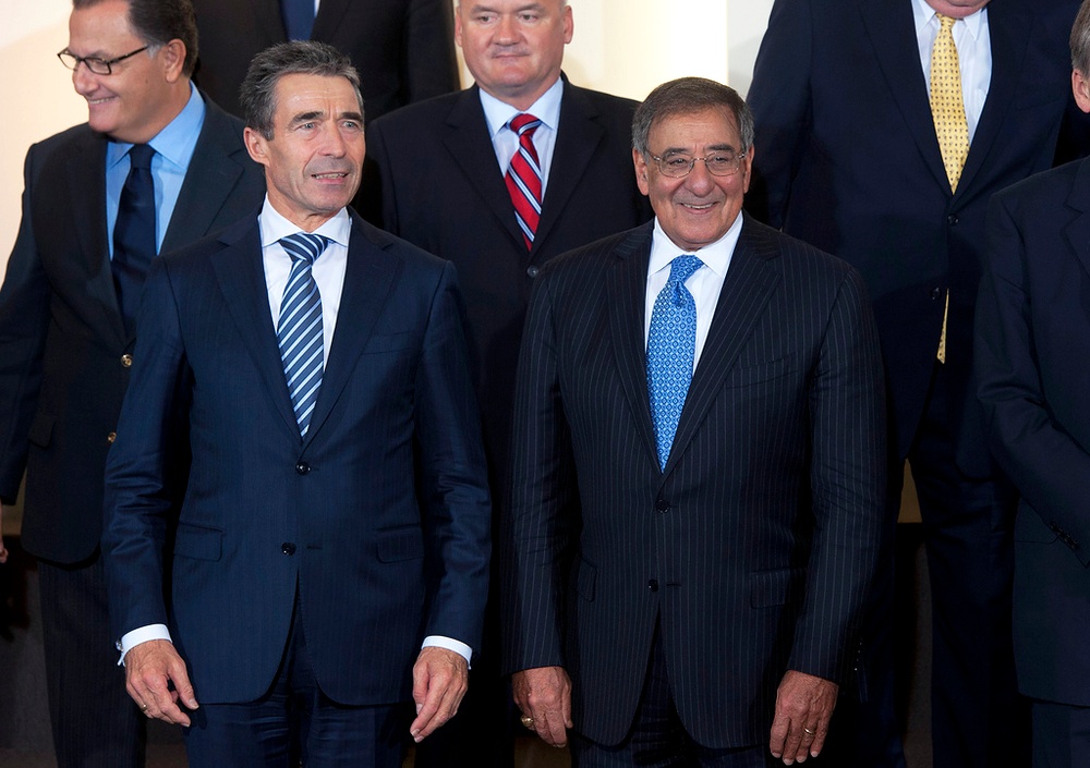Panetta, Rasmussen Lead NATO Defense Ministers in Brussels