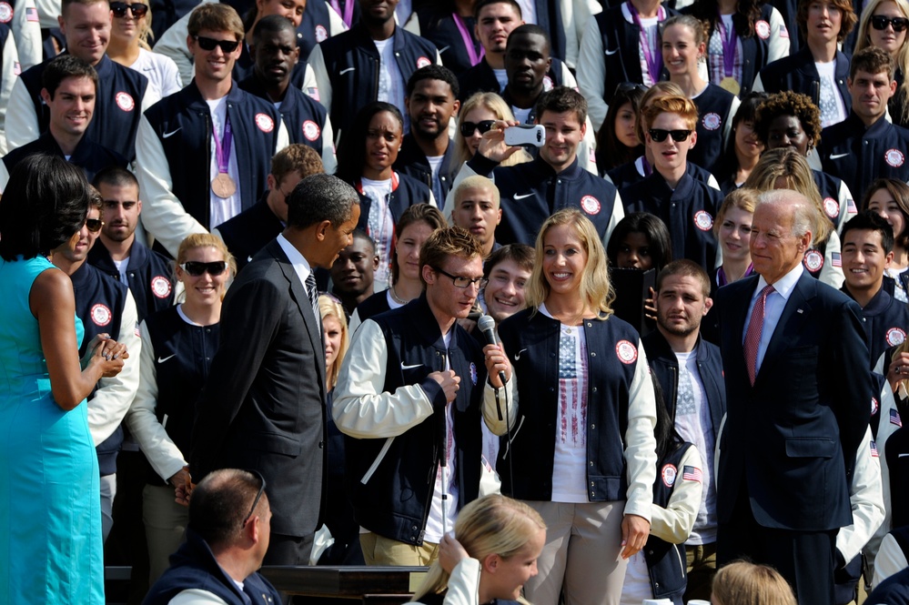 Paralympic Swimmer Brad Snyder Honored at White House Ceremony