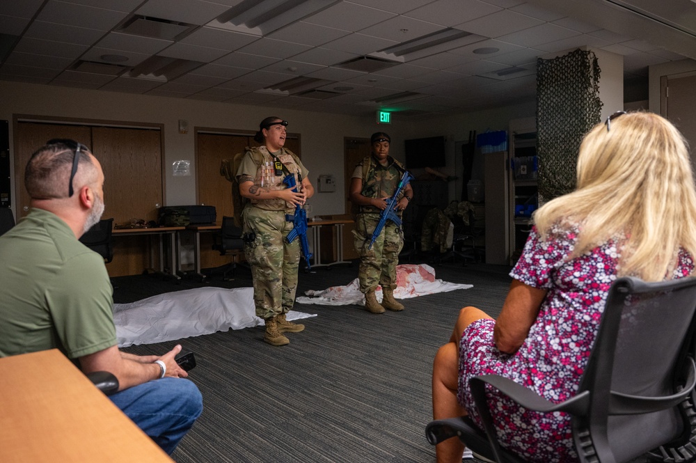 99th MDG hosts June Honorary Commander rejoin