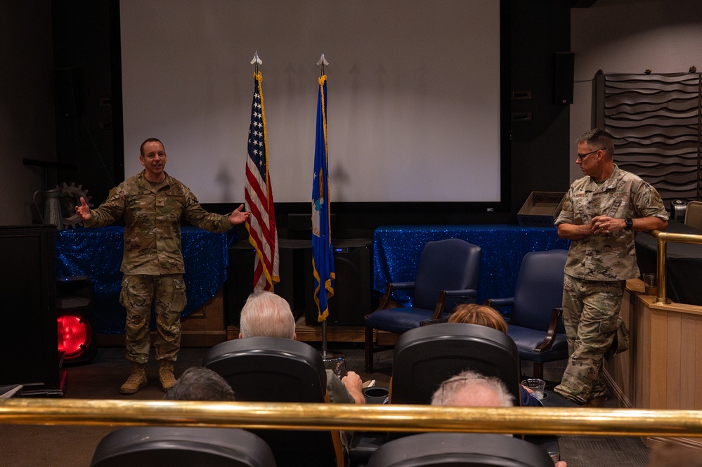99th MDG hosts June Honorary Commander rejoin