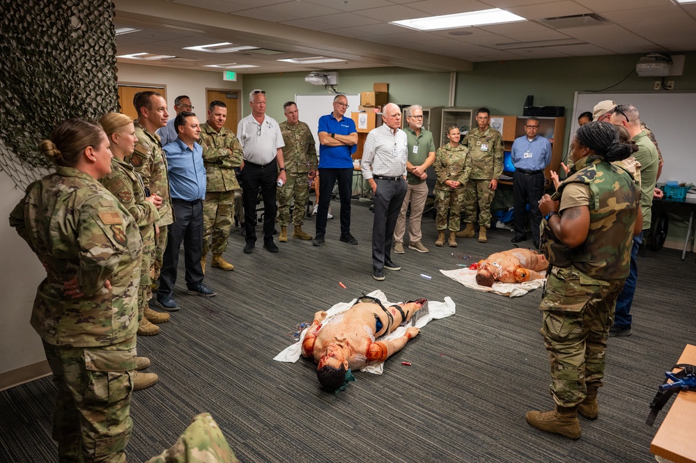 99th MDG hosts June Honorary Commander rejoin