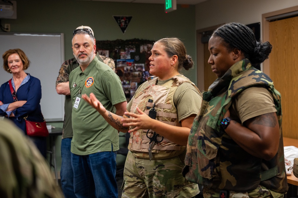 99th MDG hosts June Honorary Commander rejoin
