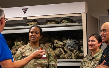 99th MDG hosts June Honorary Commander rejoin