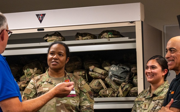 99th MDG hosts June Honorary Commander rejoin